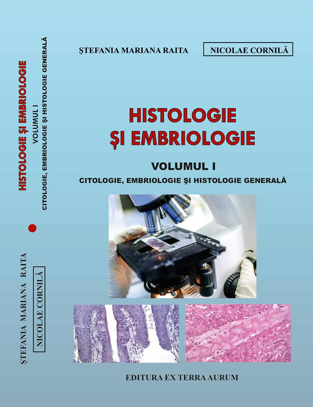 Coperta Histologie si Embriologie Vol I 2020